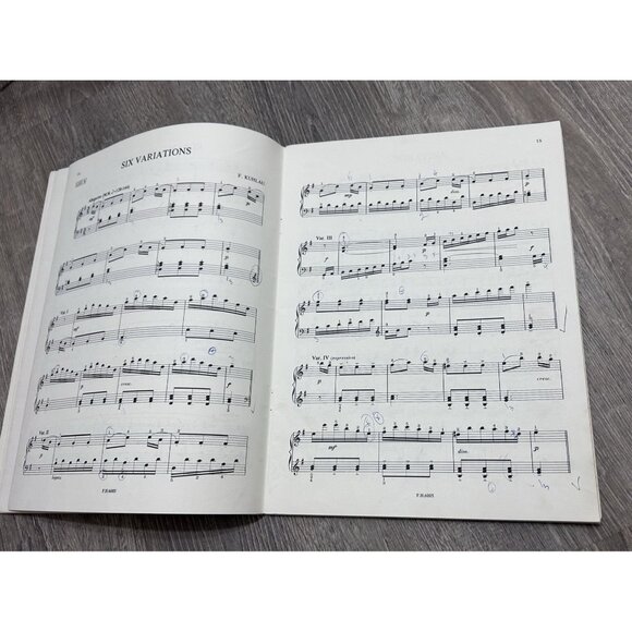 Royal Conservatory of Music of Toronto Grade V Pianoforte Examination Music Shee - Picture 5 of 7